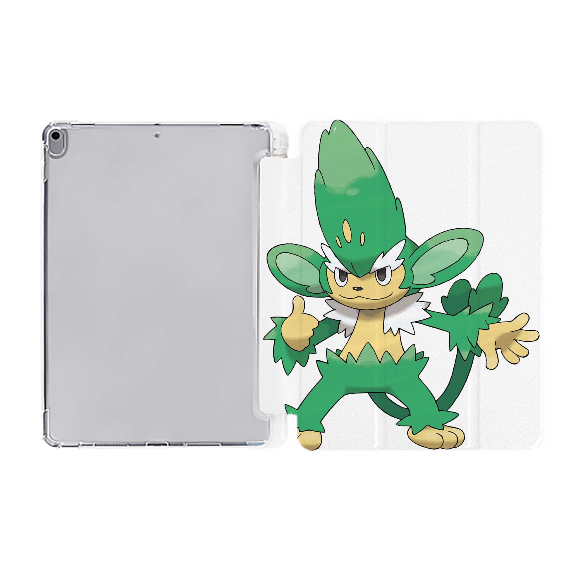 （画像用） ポケットモンスター Pokémon IPad ケース ペン収納付き 三つ折りスタンド PUレザー×シリコン 対応機種9.5/10.5/10.9インチ